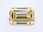 1.77ct Yellow Emerald Cut Lab-Grown Diamond SI1 Clarity IGI Certified
