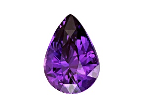 Purple Sapphire Unheated 9.52x6.63mm Pear Shape 2.06ct