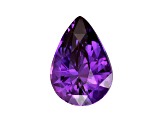 Purple Sapphire Unheated 9.52x6.63mm Pear Shape 2.06ct