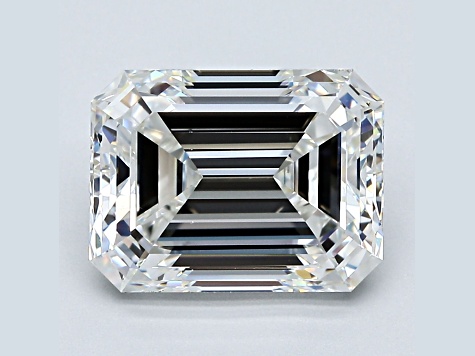 5.01ct Natural White Diamond Emerald Cut, I Color, VVS2 Clarity, GIA Certified