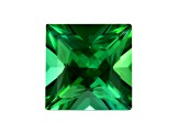 Green Tourmaline 5.3mm Princess Cut 0.75ct