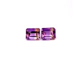 Ametrine 12x10mm Emerald Cut Matched Pair 12.00ct