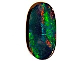 Opal on Ironstone 13.4x6.4mm Free-Form Doublet 2.00ct