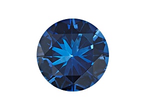 Sapphire 5mm Round Diamond Cut 0.6ct
