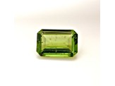 Peridot 15x10mm Emerald Cut 7.88ct