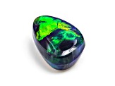 Australian Black Opal 9.5x6.0mm Free-Form Cabochon 1.27ct