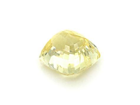 Yellow Sapphire Loose Gemstone Unheated 10mm Square Cushion 8.55ct