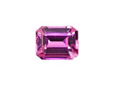 Pink Sapphire Unheated 6.5x5.1mm Emerald Cut 1.1ct