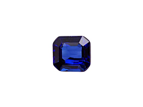 Sapphire 5.2x4.9mm Emerald Cut 0.92ct