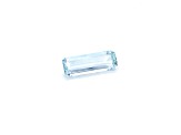 Aquamarine 17.7x6.7mm Emerald Cut 4.59ct