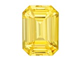 Yellow Sapphire 6.7x4.8mm Emerald Cut 1.04ct