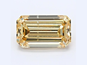 2.09ct Intense Yellow Emerald Cut Lab-Grown Diamond SI1 Clarity IGI Certified