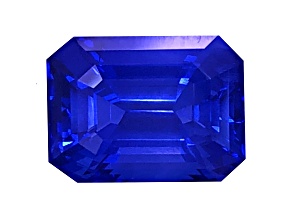 Sapphire 12.4x9.2mm Emerald Cut 8.1ct