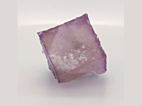 Calcite & Fluorite Specimen .74x.75x.74cm 15.95g From Elmwood, Tennessee