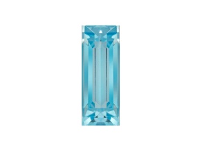 Swiss Blue Topaz 8x4mm Baguette 1.10ct