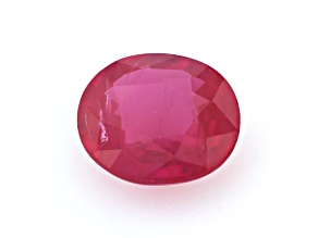 Ruby 5.9x5.1mm Oval 0.73ct