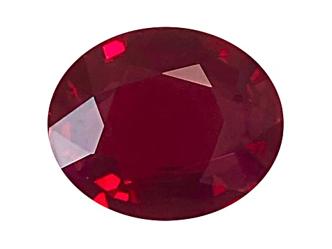 Ruby 12.8x10.5mm Oval 6.1ct