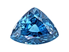 Blue Zircon 7.7mm Trillion 1.67ct