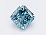 0.98ct Deep Blue Cushion Lab-Grown Diamond SI2 Clarity IGI Certified