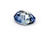 Bi-Color Sapphire 5.6x4.6mm Oval 0.67ct