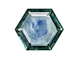 Montana Sapphire Loose Gemstone 6.9mm Hexagon Portrait Cut 0.67ct