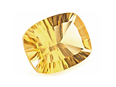 Citrine 10x8mm Oval Concave Cut 2.45ct