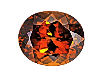 Picture of Orange Zircon 13x11mm Oval 11.23ct