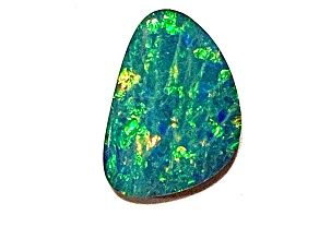 Opal on Ironstone 13x10mm Free-Form Doublet 2.58ct