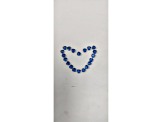 Sapphire 5.0x4.7mm Heart Shape Cabochon Set of 20 15.83ctw