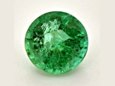 Zambian Emerald 6mm Round 0.76ct