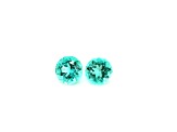 Emerald 5mm Round Matched Pair 0.85ctw