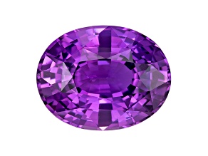 Purple Sapphire Unheated 9.1x7.14mm Oval 2.52ct