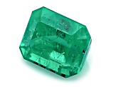 Colombian Emerald 7.8x6.5mm Emerald Cut 2.07ct