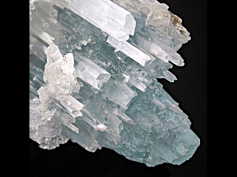 Aquamarine Crystal 9.70x3.82 Mineral Specimen With Unique Etching and Terminations