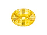 Yellow Sapphire 8.4x6.4mm Oval 2.06ct