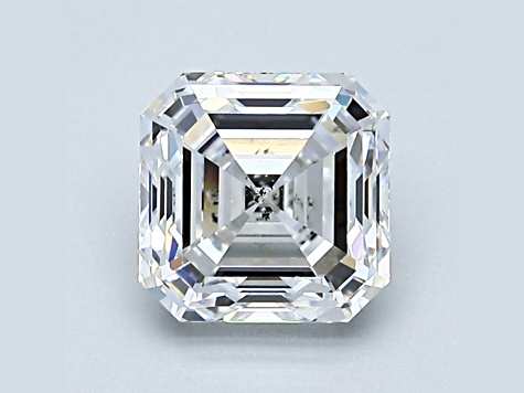 1.7ct Natural White Diamond Emerald Cut, D Color, SI1 Clarity, GIA Certified