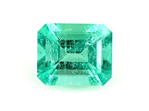 Colombian Emerald 7.7x6.4mm Emerald Cut 1.56ct