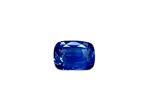 Sapphire Loose Gemstone Unheated 9.6x7.2mm Cushion 4.12ct