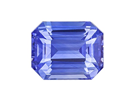 Sapphire Loose Gemstone 8.4x6.8mm Emerald Cut 3.20ct