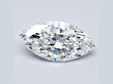 5.03ct White Marquise Mined Diamond E Color, SI2, GIA Certified