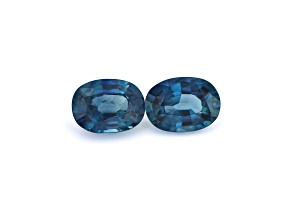 Sapphire 8.1x6mm Oval Matched Pair 2.98ctw