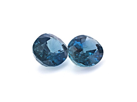 Sapphire 8.1x6mm Oval Matched Pair 2.98ctw