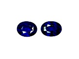 Sapphire 16.86x13.22mm Oval Matched Pair 34.46ctw