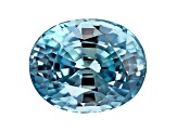 Blue Zircon 10.3x8.4mm Oval 5.86ct