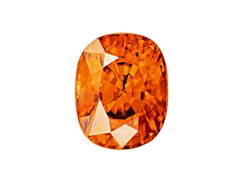 Orange Zircon 8.8x6.9mm Oval 3.54ct