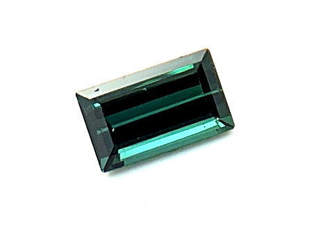 Blue-Green Tourmaline 12.7x7.6mm Emerald Cut 5.83ct