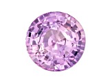 Purple Sapphire Loose Gemstone Unheated 7.39mm Round 2.18ct