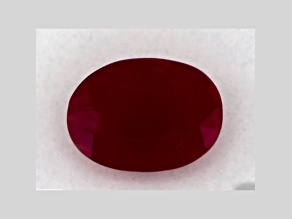Ruby 6.92x5.08mm Oval 0.89ct