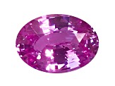 Pink Sapphire Loose Gemstone 11.1x8.2mm Oval 3.6ct