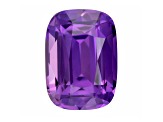 Purple Sapphire Loose Gemstone Unheated 7.7x5.47mm Cushion 1.69ct